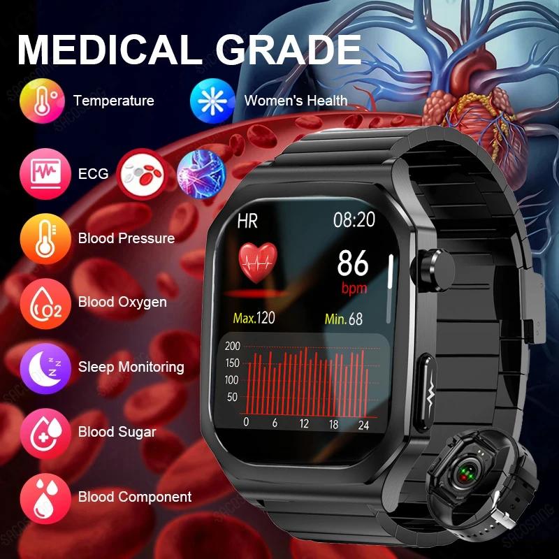 µ Ʈ ġ ECG + PPG ǰ      Ʈġ, 368*448 HD AMOLED  ȭ SOS
